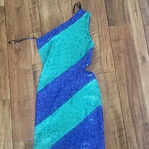 BEBE Sequin dress